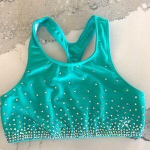 Rebel Athletics youth Medium sports bra